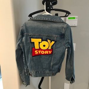 forever 21 toy story denim jacket